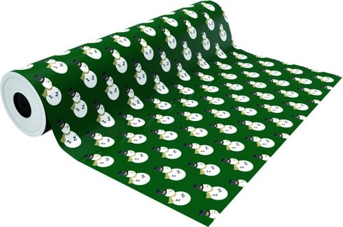 PAPEL REGALO BOBINA BK.62x80 NAVIDAD