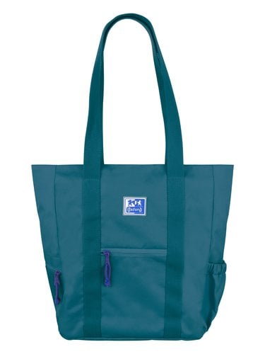 MOCHILA-BOLSO OXFORD B-TRENDY AQUA
