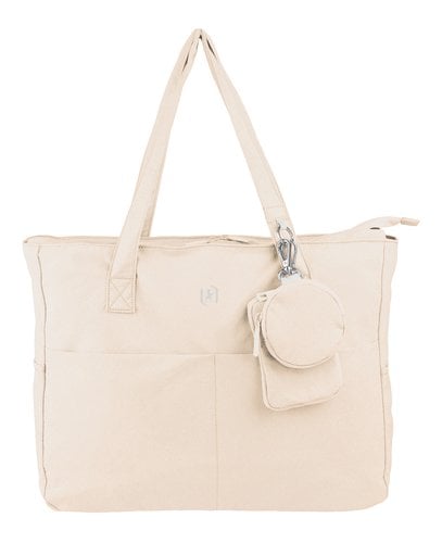 MOCHILA-BOLSO OXFORD UNIVERSITY BEIGE