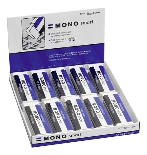 ET-ST GOMA TOMBOW MONO SMART CAJA DE 20