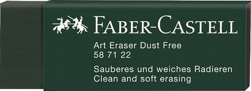 GOMA BORRAR FABER 587122 (PVC-FREE) (ud.