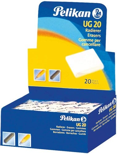 GOMA BORRAR PELIKAN UG20 C/20