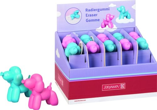 GOMA BORRAR BRUNNEN GLOBOS HINCHA. C.20