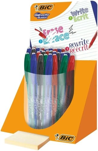 BOLIG.BORRABLE BIC GEL-OCITY EXP.28