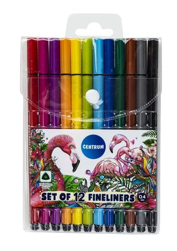 ROLLER GEL CENTRUM FINELINERS 0.7 B/12