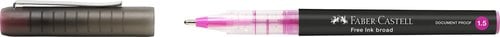 ROLLER FABER CASTELL FREE INK ROSA