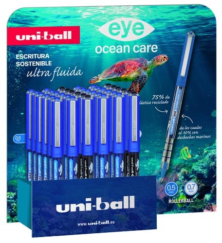 BOLIGRAFO UNI BALL OCEAN CARE EXP.36