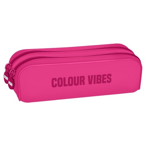 PORTATODO DOHE COLOUR VIBES DOBLE ROSA