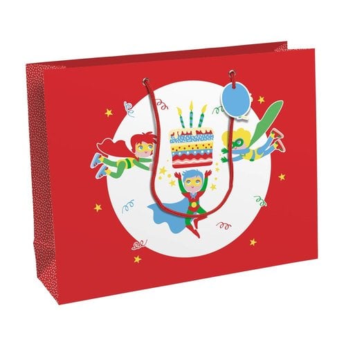BOLSA PAPEL EXCELLIA SHOP POWER P/6
