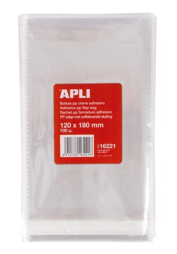 BOLSAS APLI POLIPROPILENO 120x180 B/100