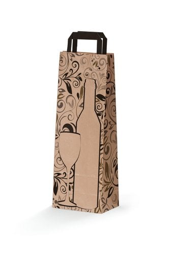 BOLSA PAPEL TV KRAFT 14x9 DISEÑO P