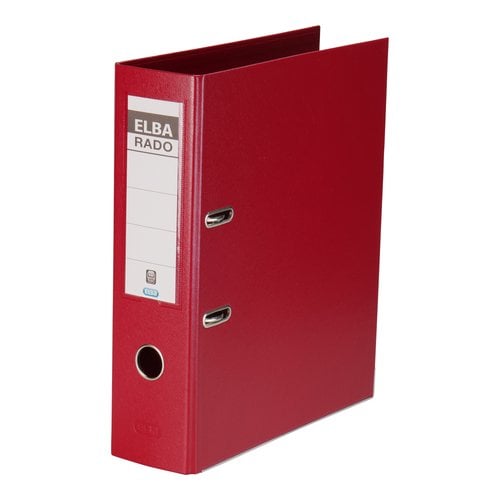 ARCHIVADOR ELBA PVC RADO PLAST A4 80 RJ