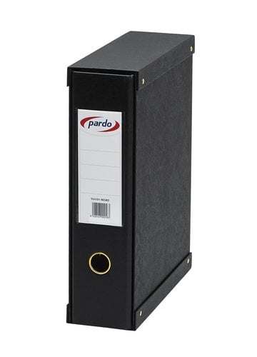 ARCHIVADOR PARDO FR.PVC A4 c/CJ.70 NEGRO