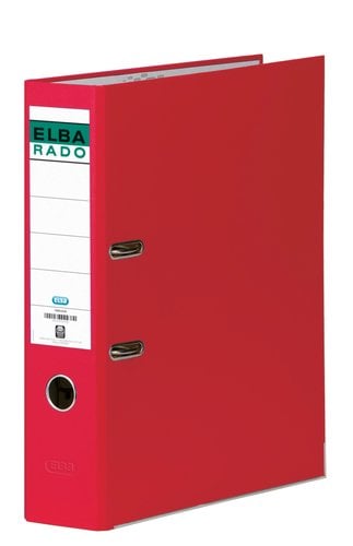 ARCHIVADOR ELBA PVC RADO CHIC A4 80 ROJ