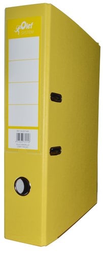 ARCHIVADOR OLEF COLOR Fº 75 AMARILLO