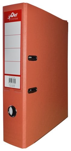 ARCHIVADOR OLEF COLOR A4 75 NARANJA