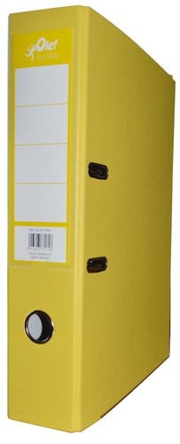 ARCHIVADOR OLEF COLOR A4 50 AMARILLO