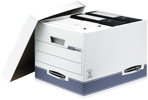 CONTENEDOR FELLOWES 4 archiv. A4 AZUL