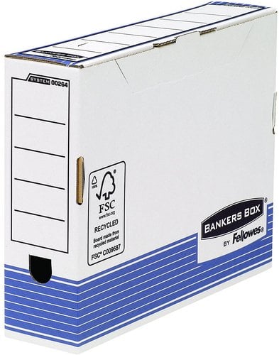 CJ.ARCHIV.DEFINIT.CT.FELLOWES A4 AZUL