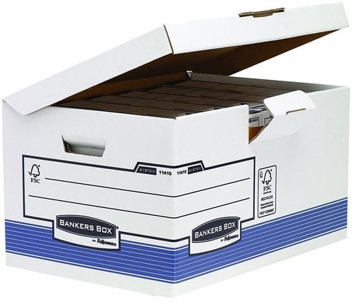 CONTENEDOR FELLOWES 4 archiv. A4 AZUL