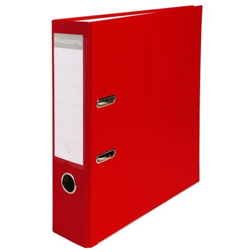 ARCHIVADOR EXAC. FR.PP A4 80 ROJO