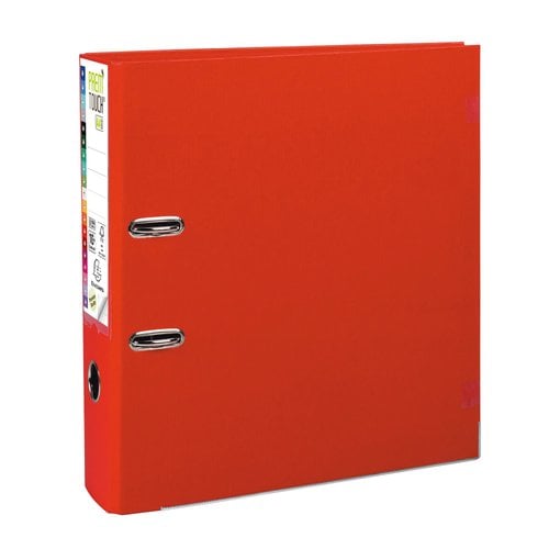 ARCHIVADOR EXAC. FR.PP A4 80 ROJO
