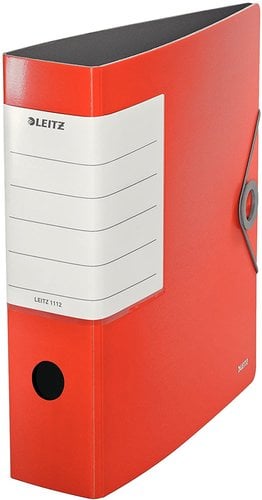 ARCHIVADOR LEITZ SOLID A4 75 mm ROJO CL.