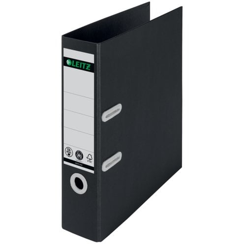 ARCHIVADOR LEITZ RECYCLE A4 180º 80mm NE