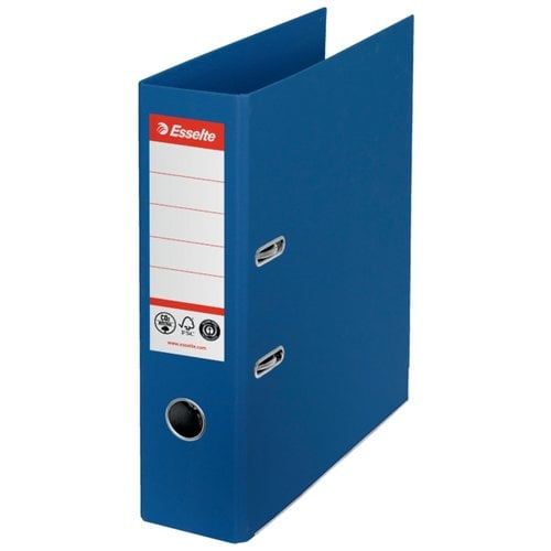 ARCHIVADOR ESS.CART.FORRADO A4 75mm AZUL