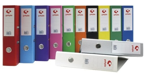 ARCHIVADOR GRAFCOLOR 2 RADO A4 75 AZUL