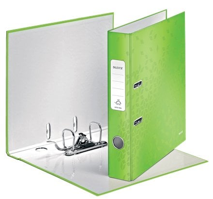 ARCHIVADOR LEITZ WOW A4 180º 50mm VERDE