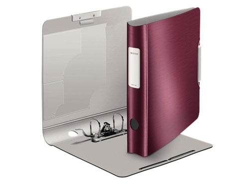 ARCHIVADOR LEITZ STYLE A4 180º 50mm ROJO