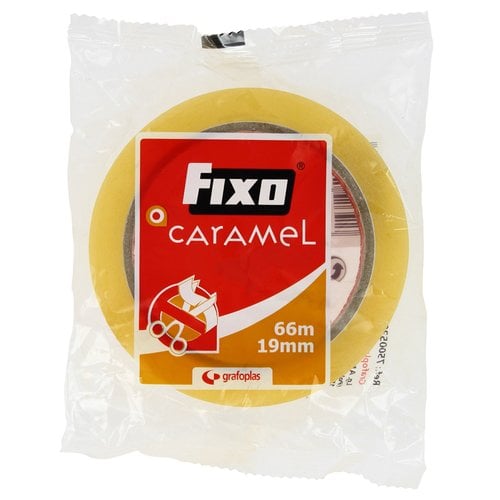 CINTA ADHESIVA FIXO CARAMEL 66x19