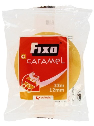 CINTA ADHESIVA FIXO CARAMEL 33x12