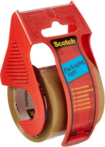 CINTA EMB.SCOTCH 20x50 c/DISPENS.MARRON