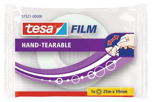CINTA ADHESIVA TESA s/TIJERAS 25x1