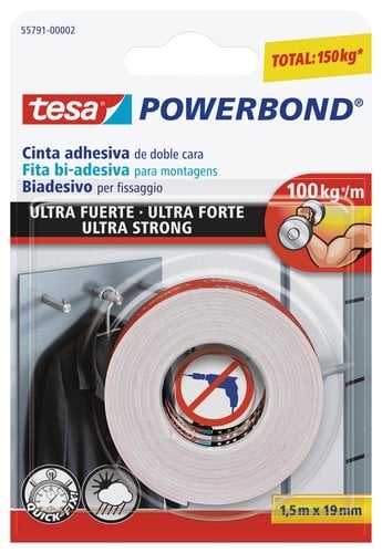 CINTA DOBLE CARA TESA 1,5x19 ULTRA