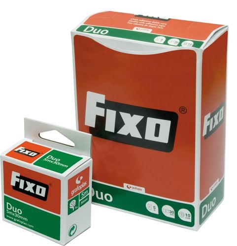 CINTA DOBLE CARA FIXO DUO 10x15