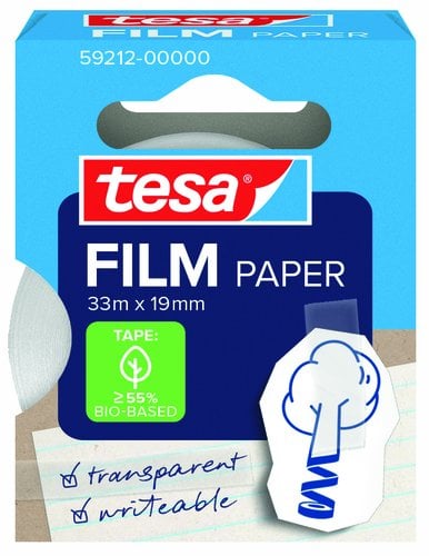 CINTA ADHESIVA TESA PAPEL 33x19