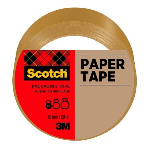 CINTA EMB.SCOTCH PAPEL 50x50 PARA CORREO