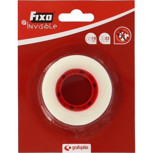 CINTA ADHESIVA FIXO INVISIBLE 33x19