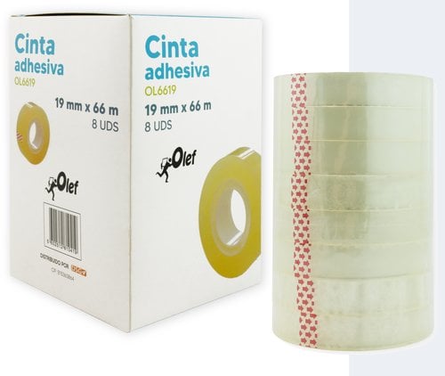 CINTA ADHESIVA OLEF rollo 66x19