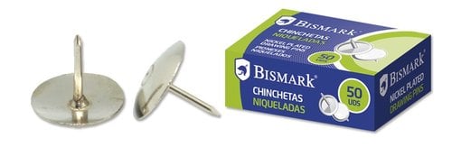 CHINCHETA BISMARK NIQUELADA Cj.50