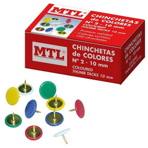 CHINCHETA DOHE COLORES SURT. Cj.100