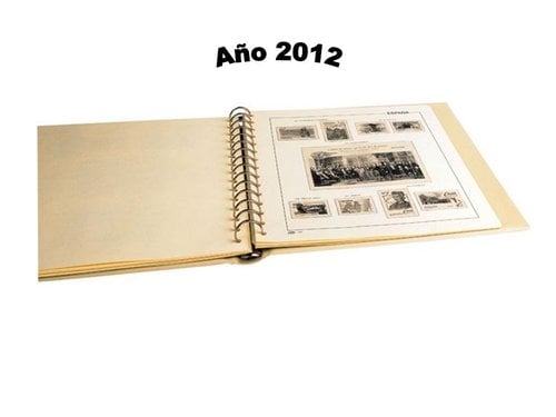 ALBUM SELLOS PARDO SUPLEM.ILUSTRADO 2012