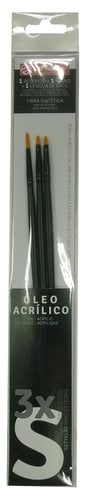 PINCEL TALENS OLEO/ACRILICO MOD.S B/3