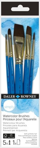 PINCEL DALER ROWNEY ACUARELA SET 5