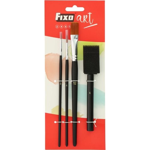 PINCEL FIXOART SET de 3 (2-4-12) es