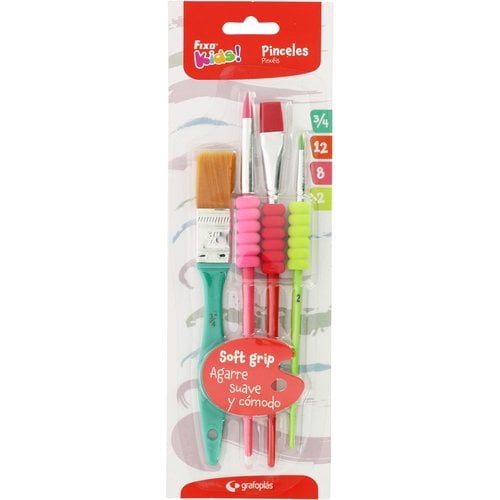 PINCEL FIXOKIDS SET de 4