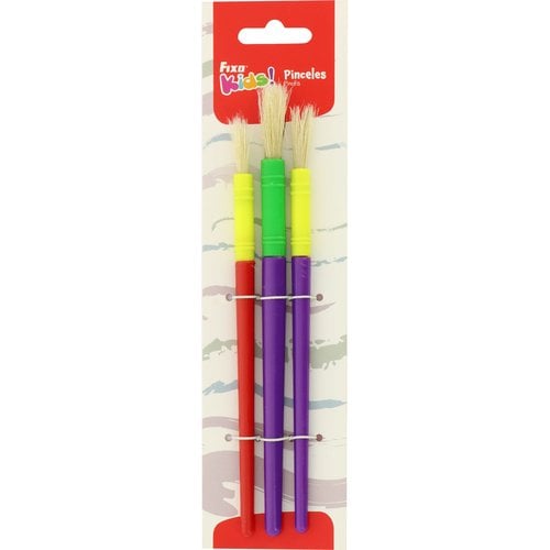 PINCEL FIXOKIDS SET de 3